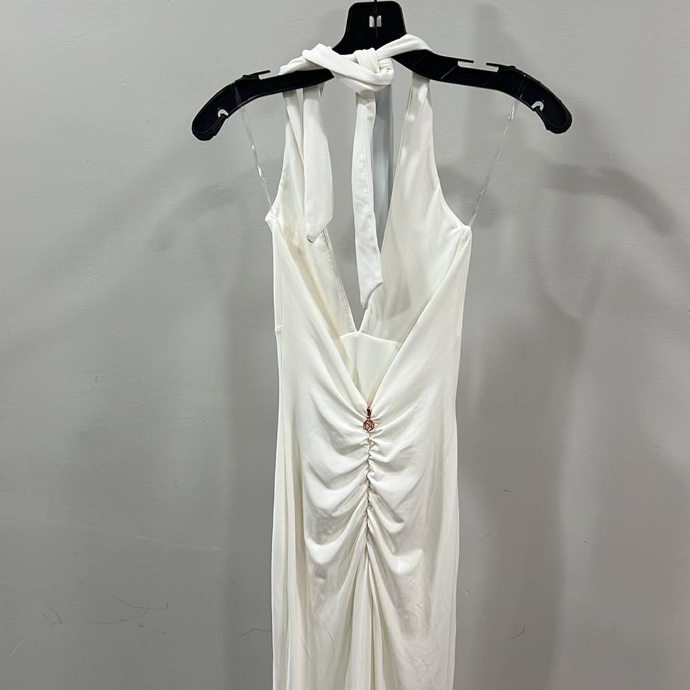 Nookie x REVOLVE Illegal Halter Gown in White - Picture 8 of 13